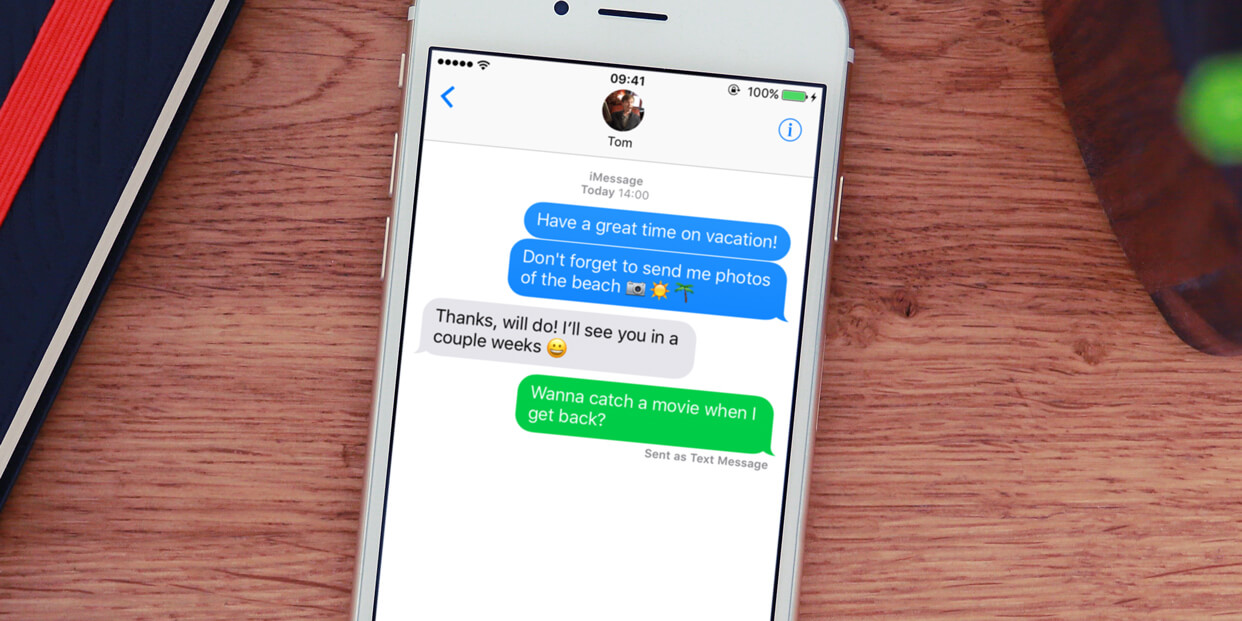 Text Messages Send An Imessage As An Sms Ios 11 Guide Tapsmart