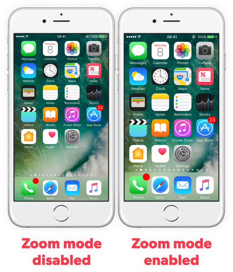 Display Zoom Increase The Size Of Apps And Menus iOS 17 Guide TapSmart