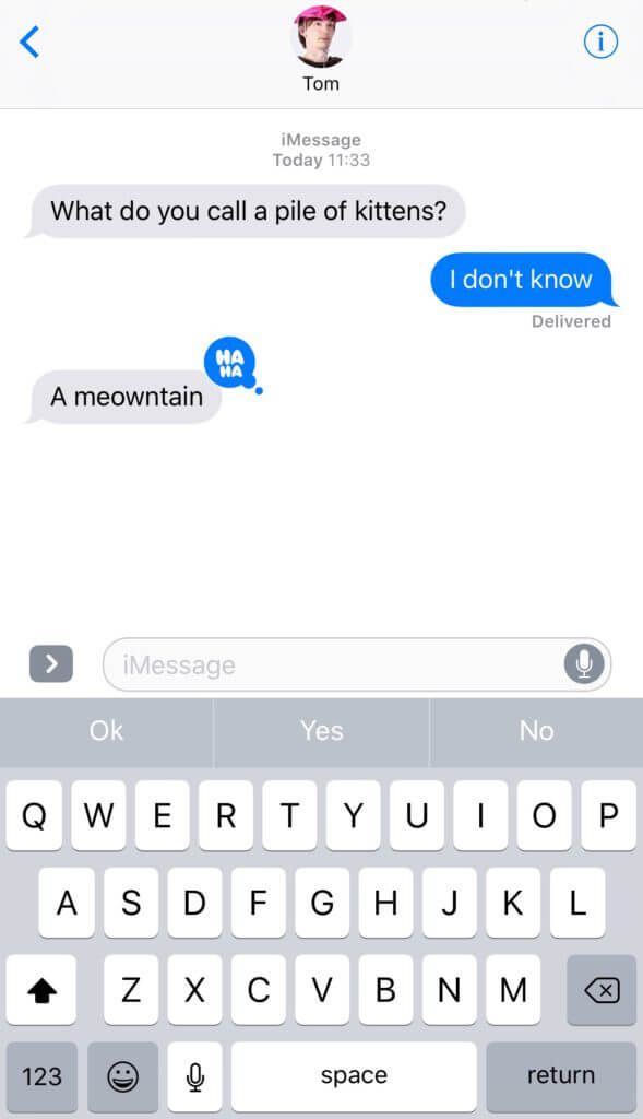 Guide: Say it with a reaction – How to add Reactions to iMessages in ...