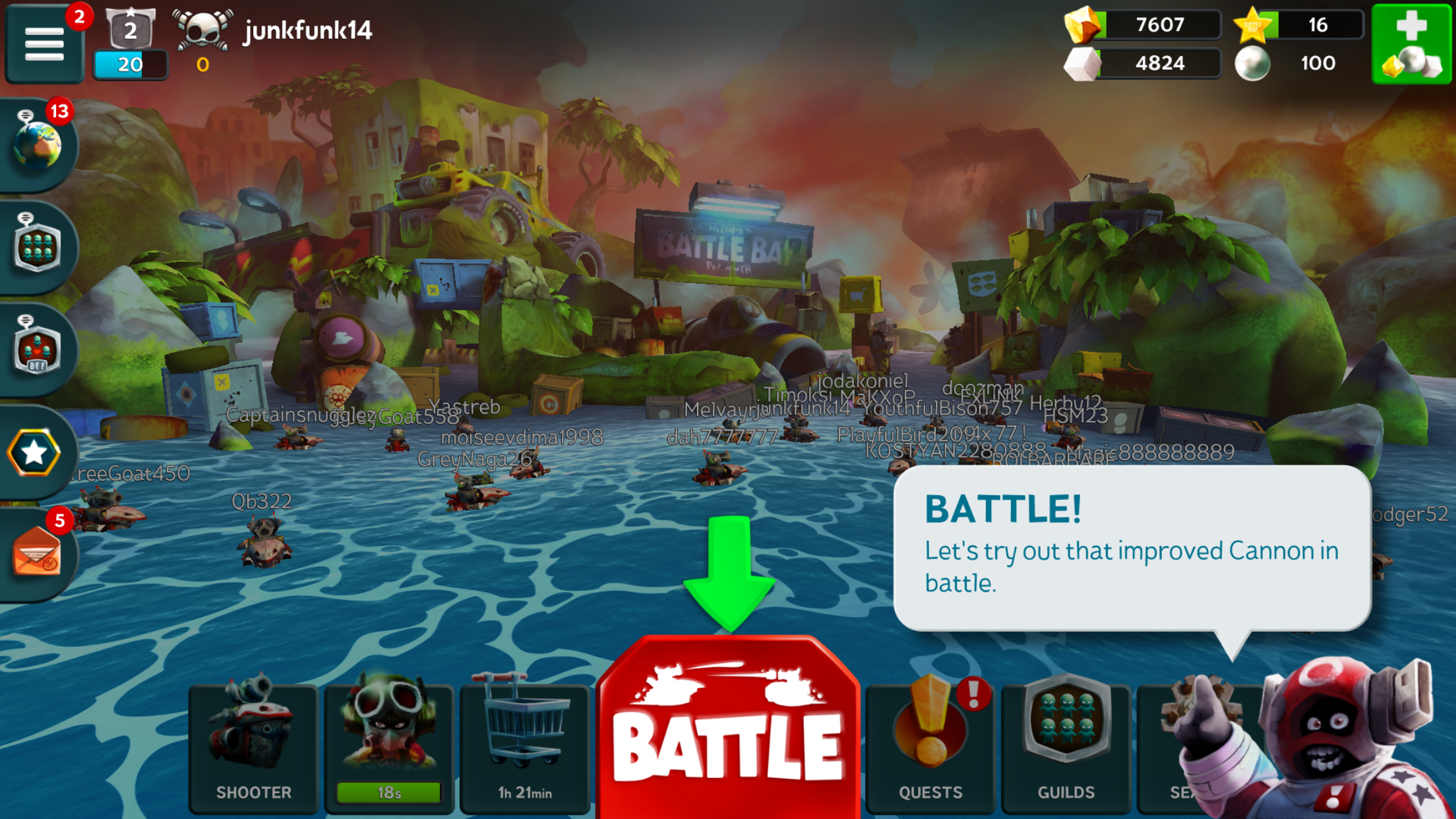 First Impressions Battle Bay A New Game By Angry Birds Developer Tapsmart