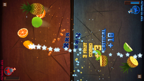 Fruit Ninja Update Allows for Game Center Multiplayer Games