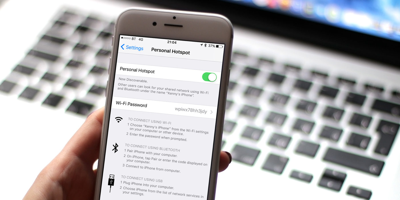 Personal Hotspot guide use your iPhone to get an iPad or MacBook