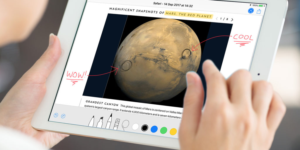 how to save web page in safari ipad