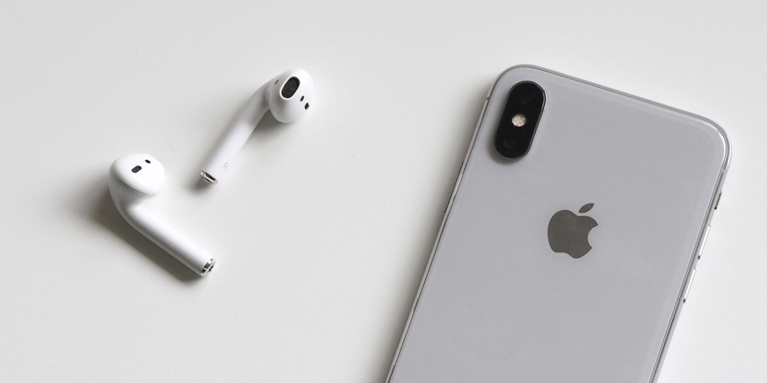 AirPods and iPhone X