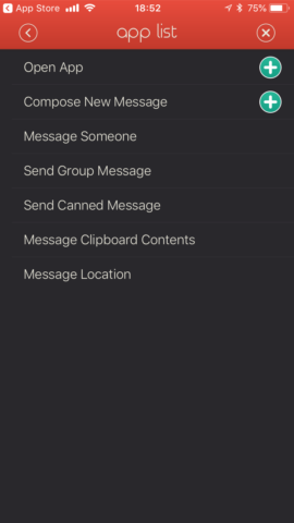 Launcher app message someone 2