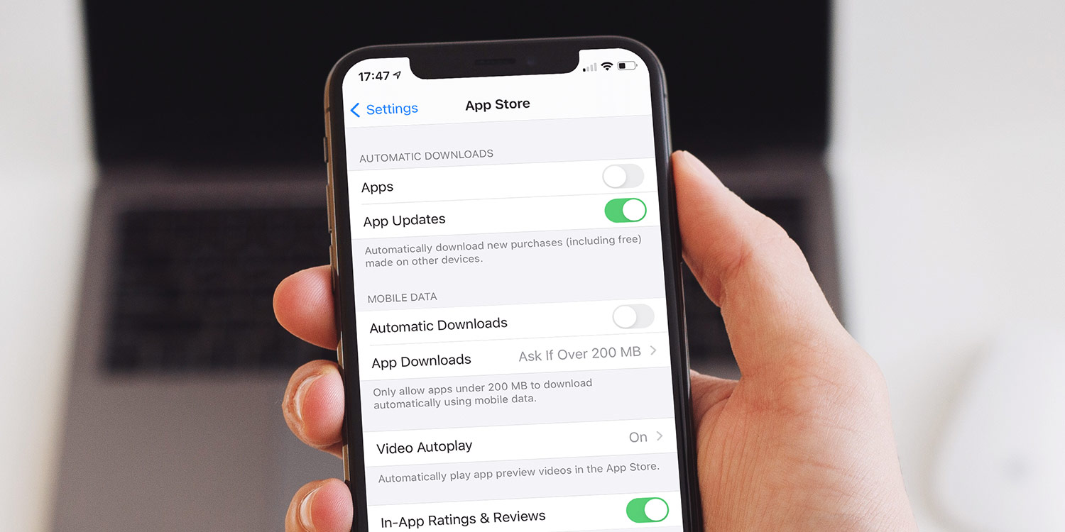 munt regeling Turbine Automatic Downloads: Update And Sync Content | iOS 15 Guide - TapSmart
