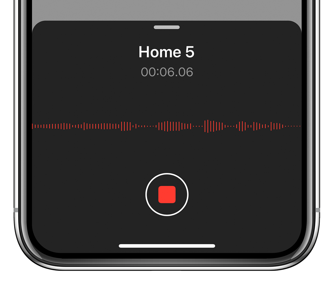 Voice Memos: quickly capture audio recordings | iOS 13 ...