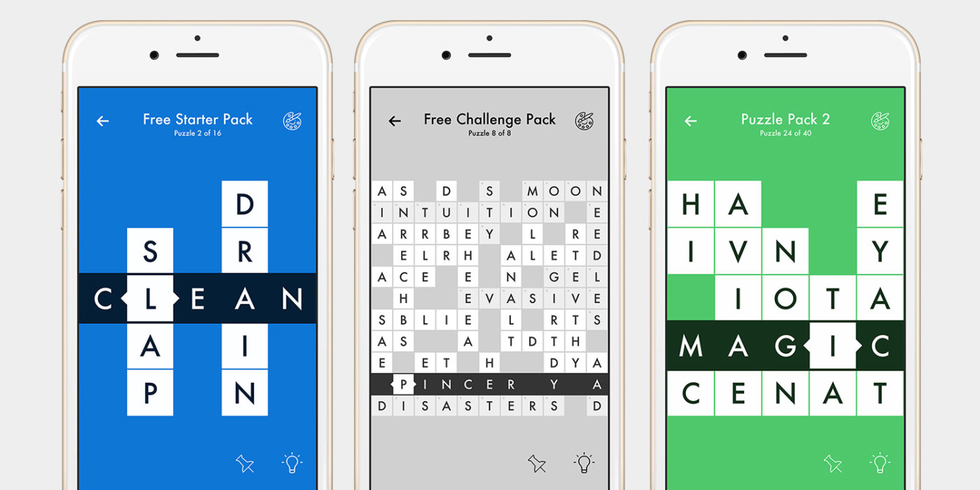 Crossgrams a clever new spin on crosswords TapSmart