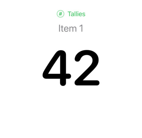 Tally