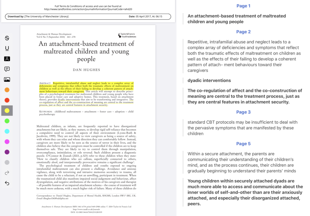 Highlights Pdf Annotation App For Research Tapsmart