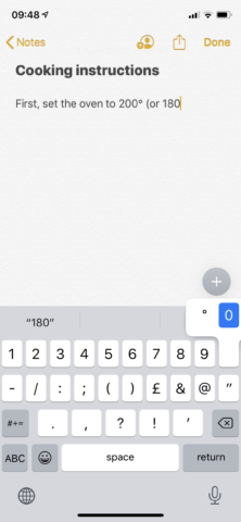 Character reference – how to type any symbol in iOS - TapSmart