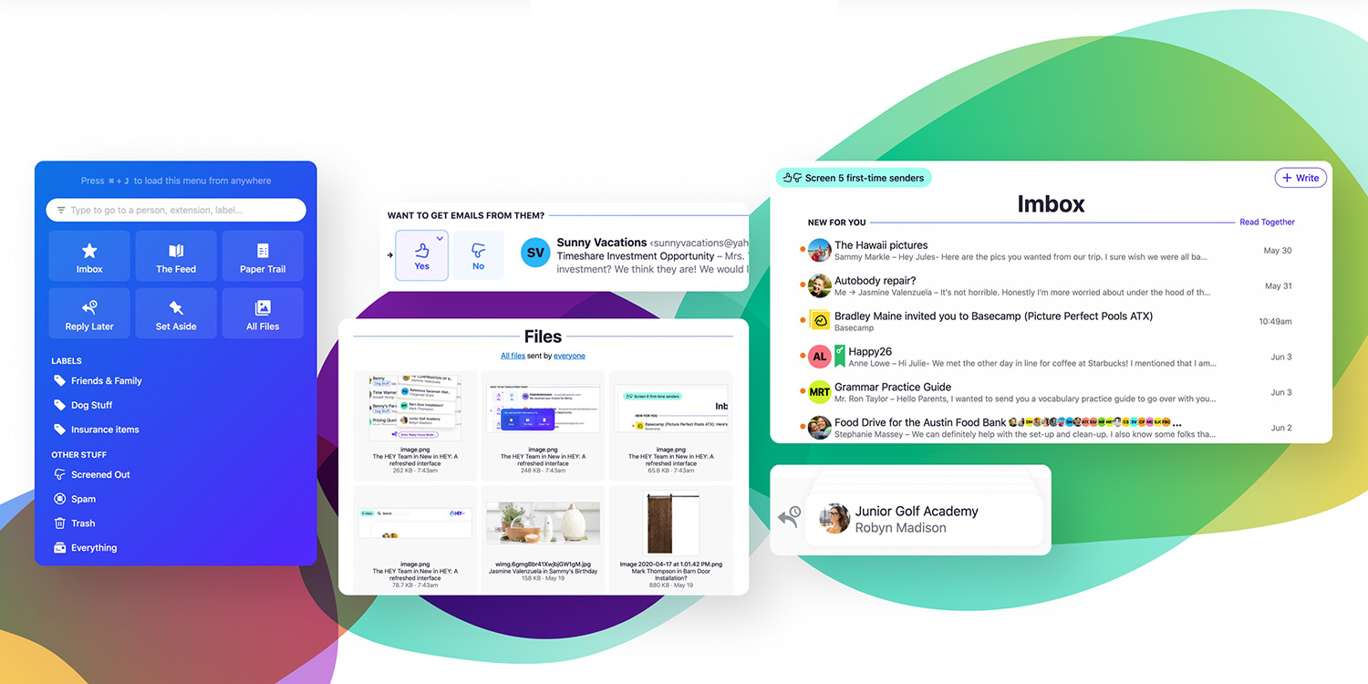 HEY email an ambitious reinvention of email TapSmart