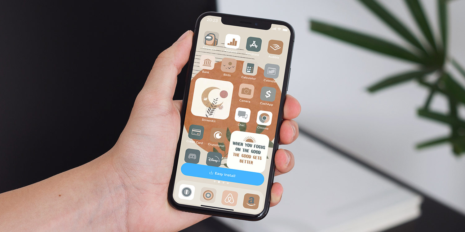 Chủ đề iPhone với tùy chỉnh biểu tượng, widget và hình nền đem đến cho người dùng trải nghiệm tuyệt vời. Với sô lượng hình nền nhiều, đa dạng, chắc chắn bạn sẽ tìm được một hình ảnh đẹp như ý. Tạo nên một màn hình chủ đề thật ấn tượng và thể hiện cá tính riêng của bạn cùng với iPhone của mình ngay hôm nay!