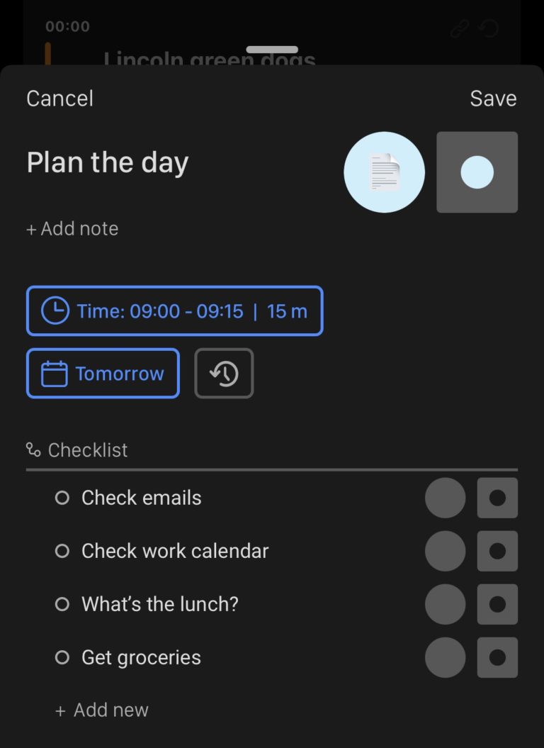 Tiimo Interface Tiimo - A refreshingly visual daily planner - TapSmart