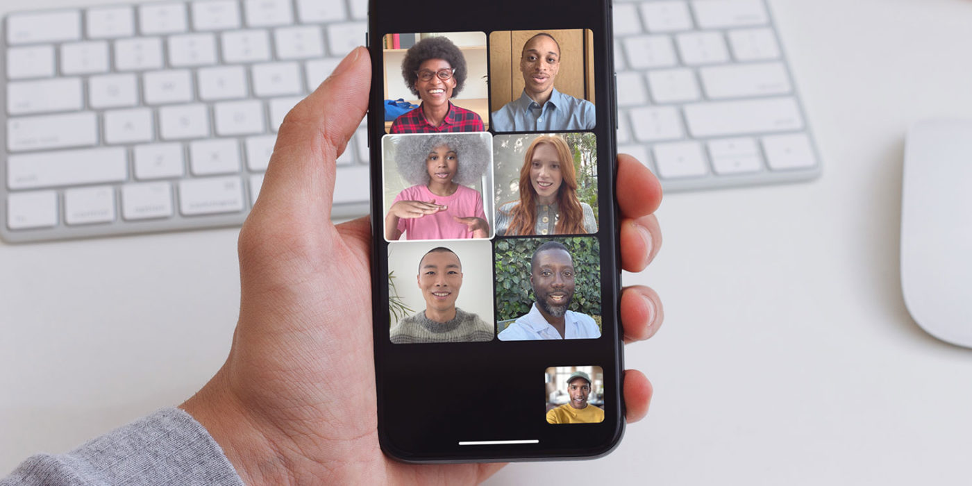 Group FaceTime Conference Call With Multiple People iOS 17 Guide