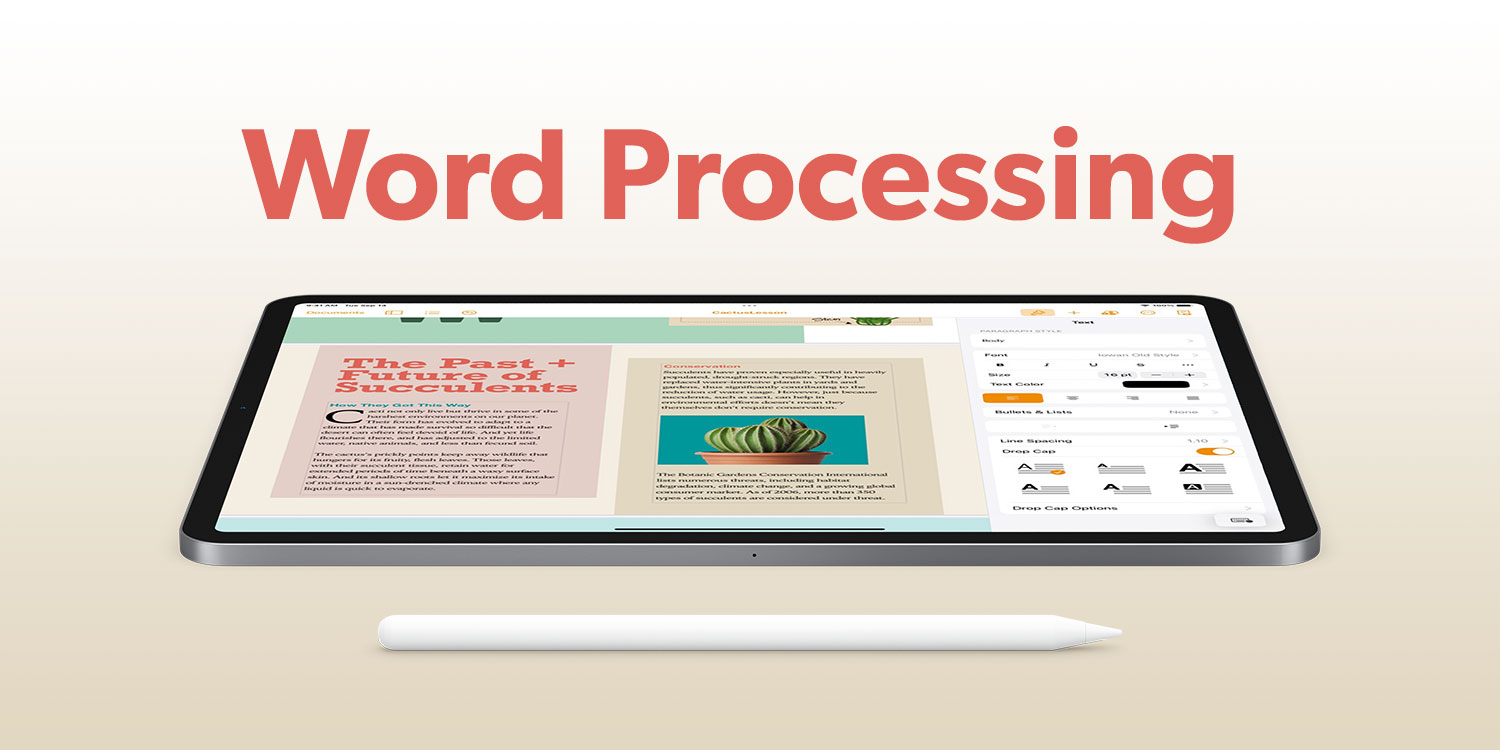 Word Processing Apps – which is the best for iPhone and iPad? thumbnail