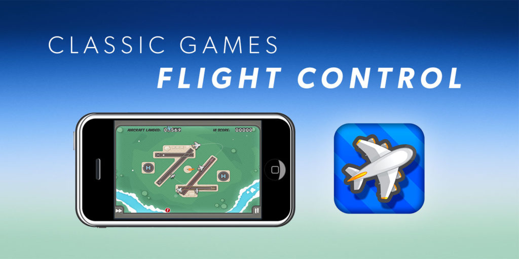 The classic game Flight Control TapSmart