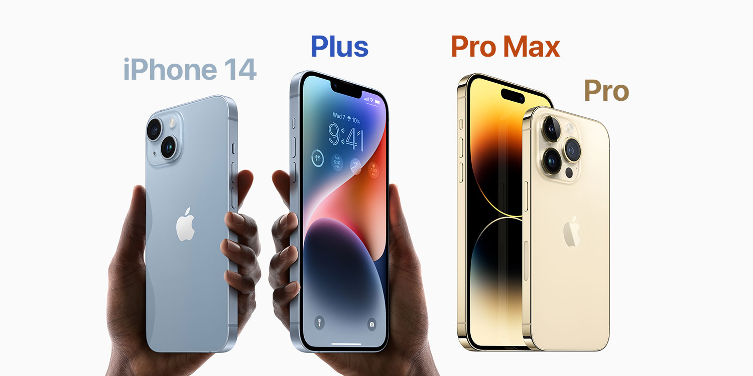 iPhone 14 vs iPhone 14 Pro: what's the difference between the four