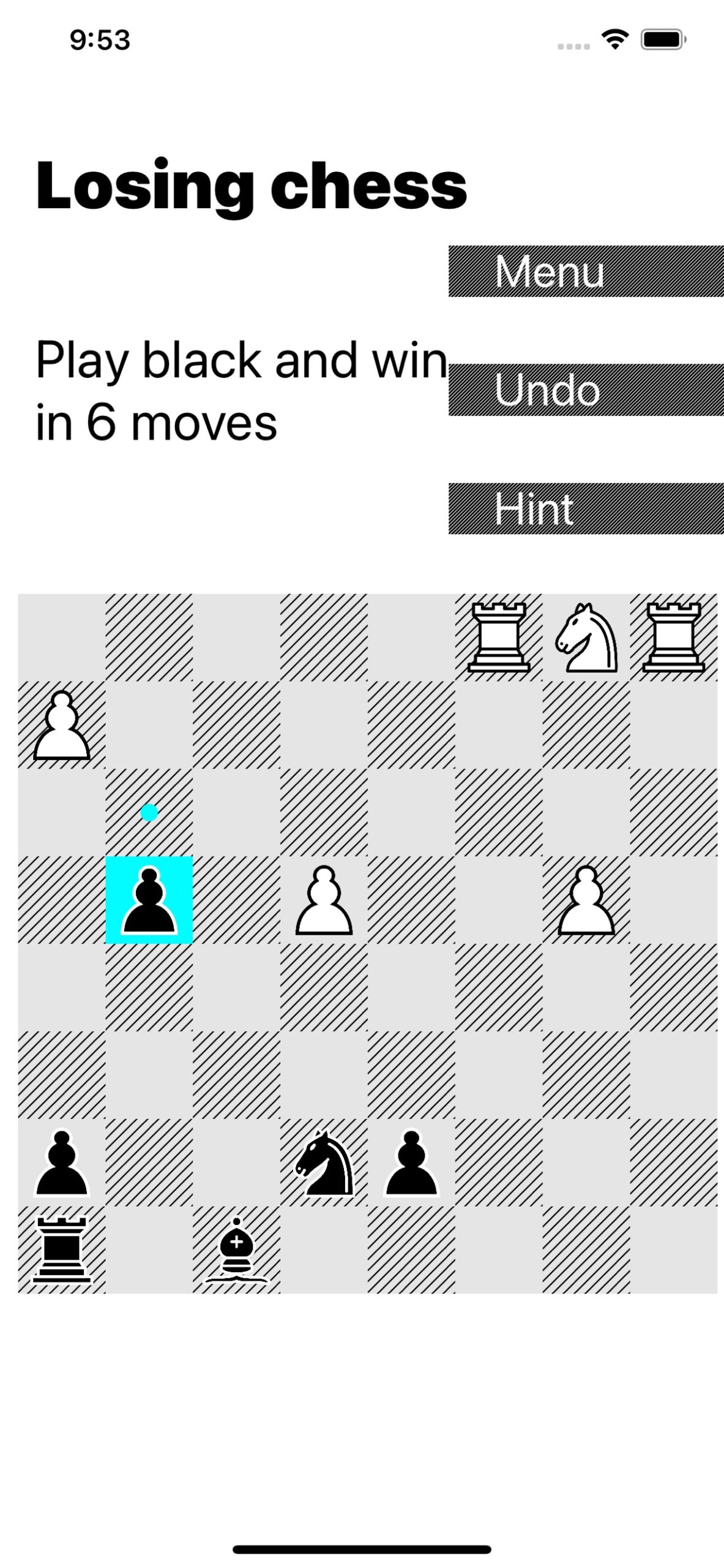 Apps do iPhone: Lazy Chess