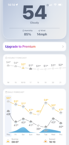 Mercury Weather