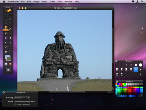 Pixelmator for Mac, way back in 2007