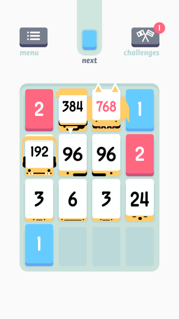 The classic game: Threes! - TapSmart