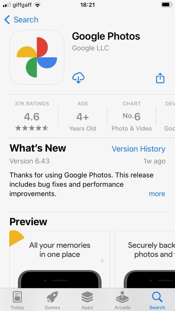 Photo Shift Moving from iCloud to Google Photos TapSmart
