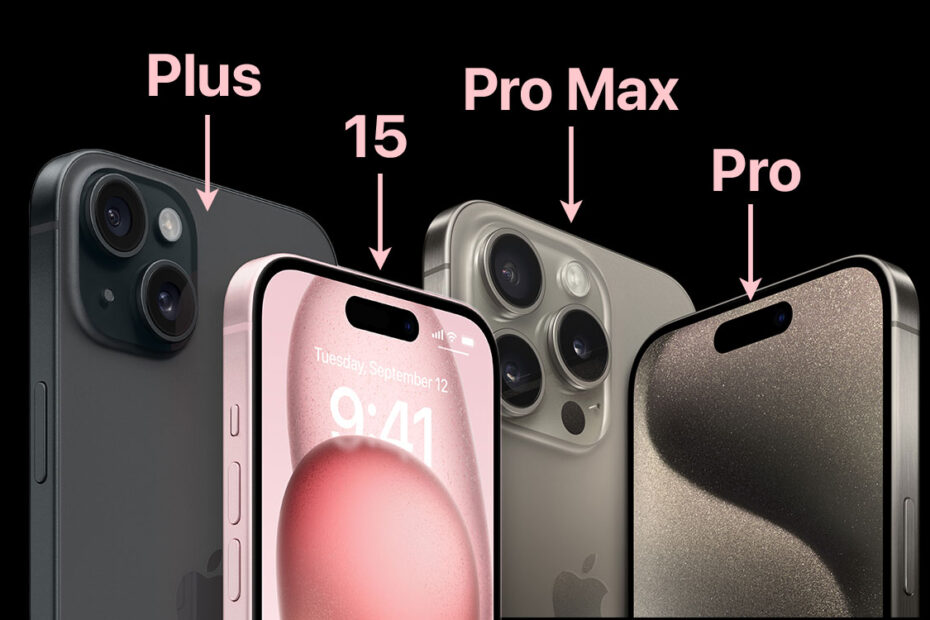 iPhone 15 / Plus / Pro / Max: What's the difference between the four? -  TapSmart