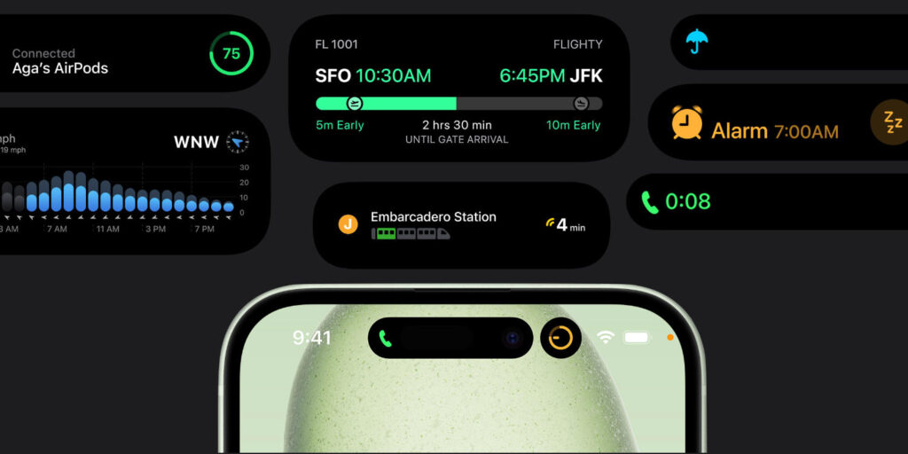 iphone 15 plus dynamic island not working