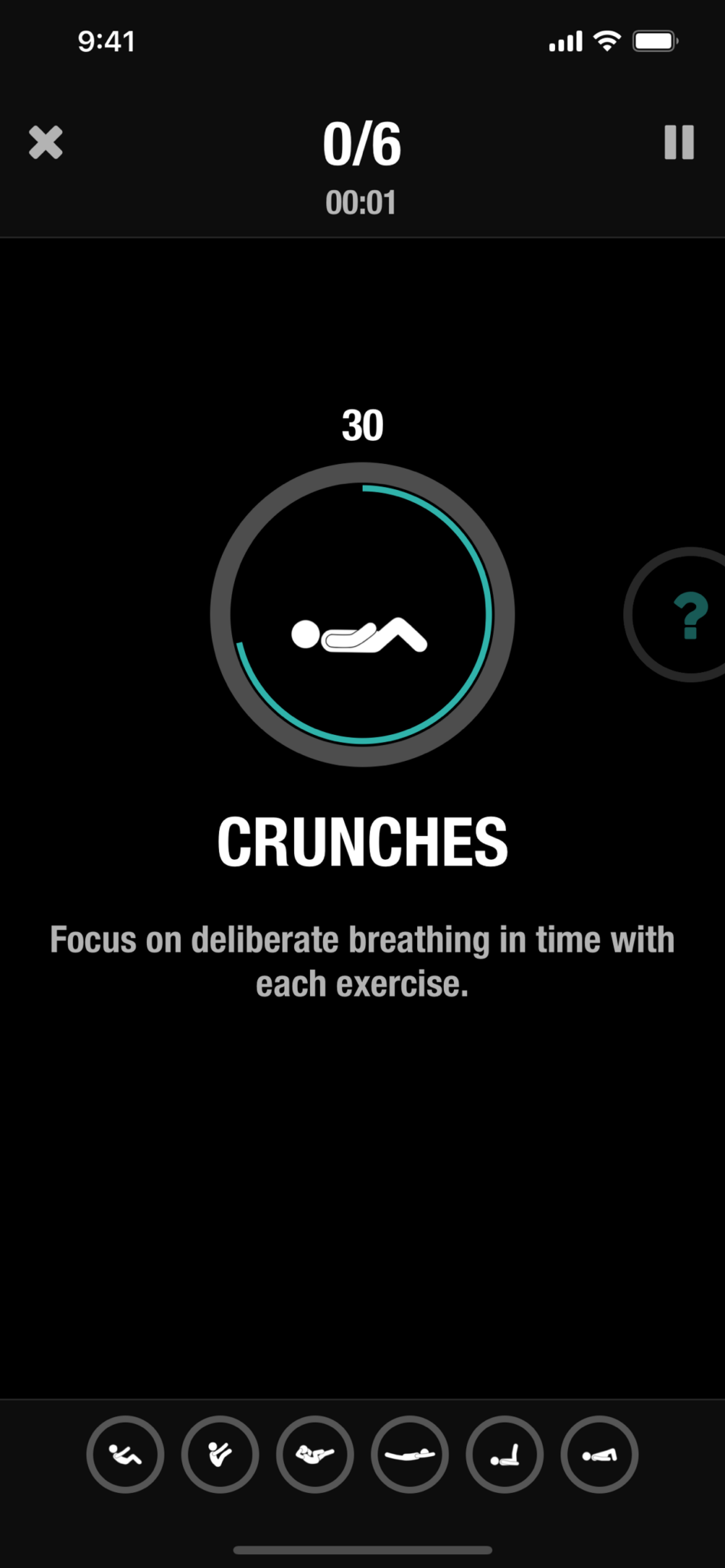 The classic app Streaks Workout TapSmart
