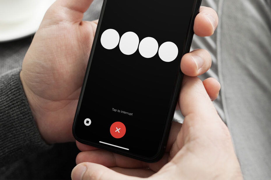 Hands free talking online on iphone