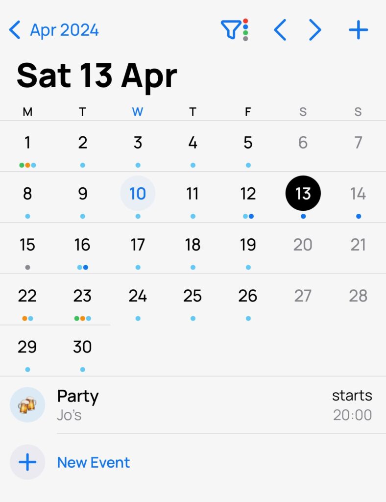 Review OurCal Provides Simple Secure Slick Shared Calendars TapSmart