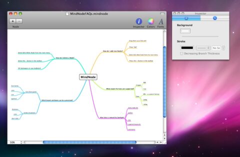 MindNode 1.0 for Mac