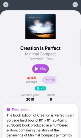 music-tracker