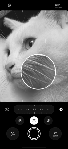 The current version of Obscura for iPhone