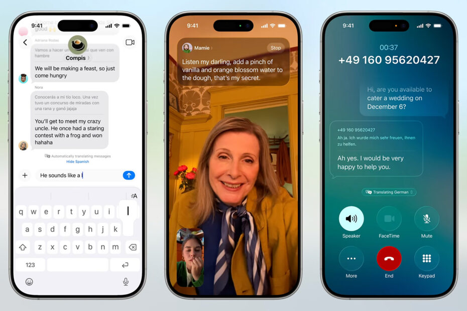 Live Translation in iOS 26