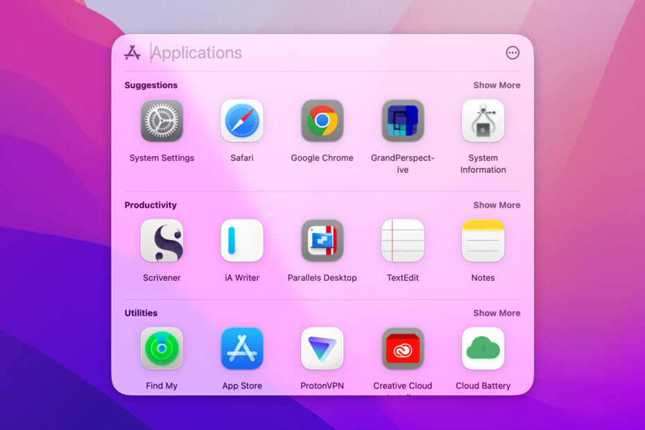 Spotlight apps