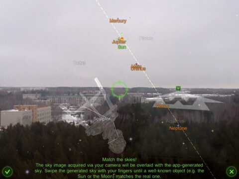 AR in Star Walk, circa 2011.